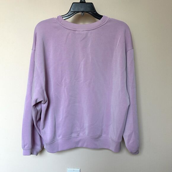 The Greii Sweatshirt Women’s Med Purple Baggy Boxy Soft Oversized - Picture 3 of 6